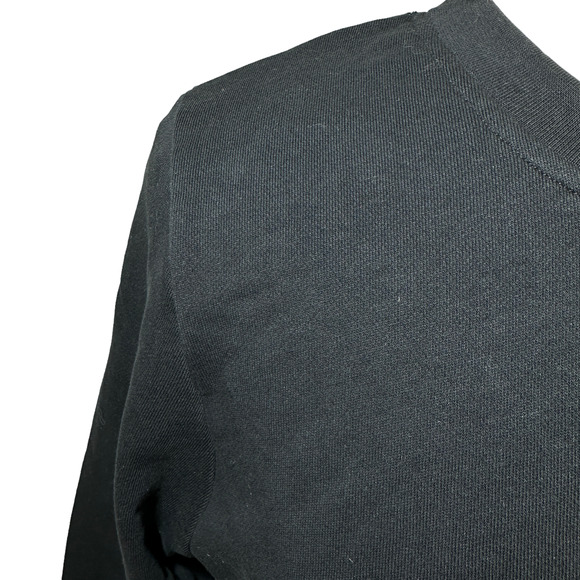 Hudson Open Back Twist Terry Knit Sweatshirt Women Large NWT Cotton - Picture 5 of 11